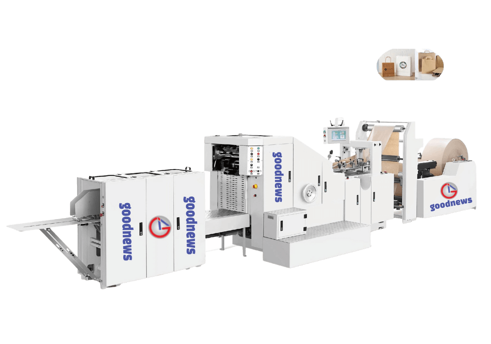 Roll Feeding paper Bag Making Machine